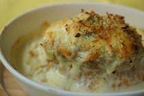 ハンバーグドリア×ホワイトソース